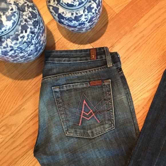 7 For All Mankind A-pocket jeans size 27 - Picture 1 of 6